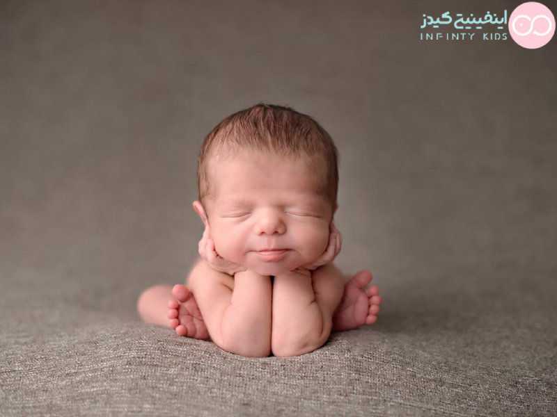 ایده عکاسی از نوزاد تازه به دنیا آمده