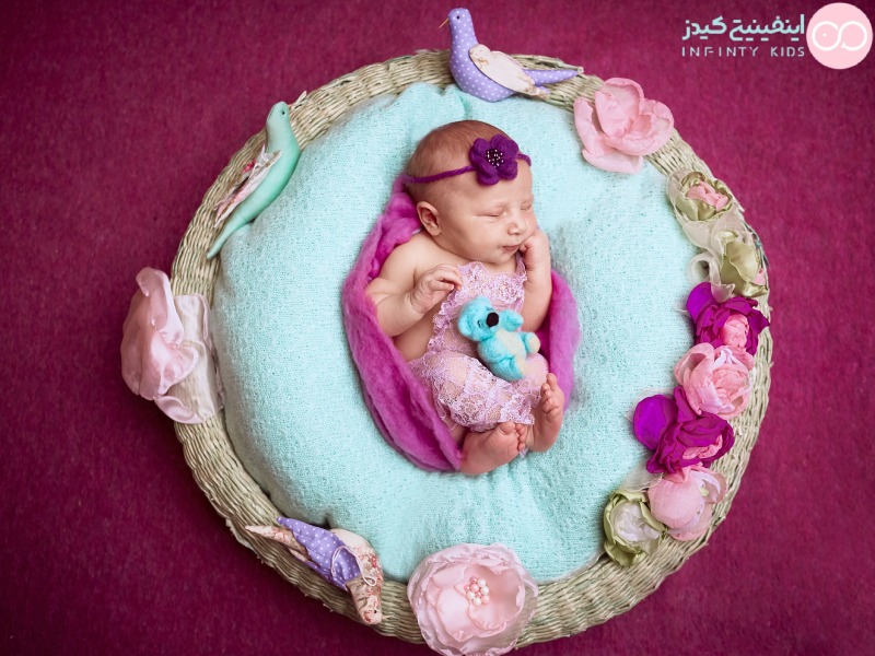 ایده عکس از نوزاد برای اینستاگرام