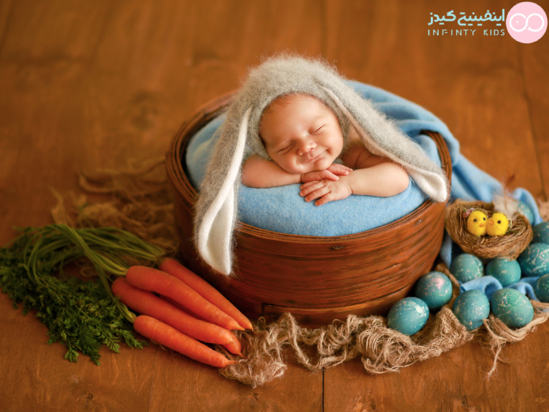 ایده عکس از نوزاد برای اینستاگرام