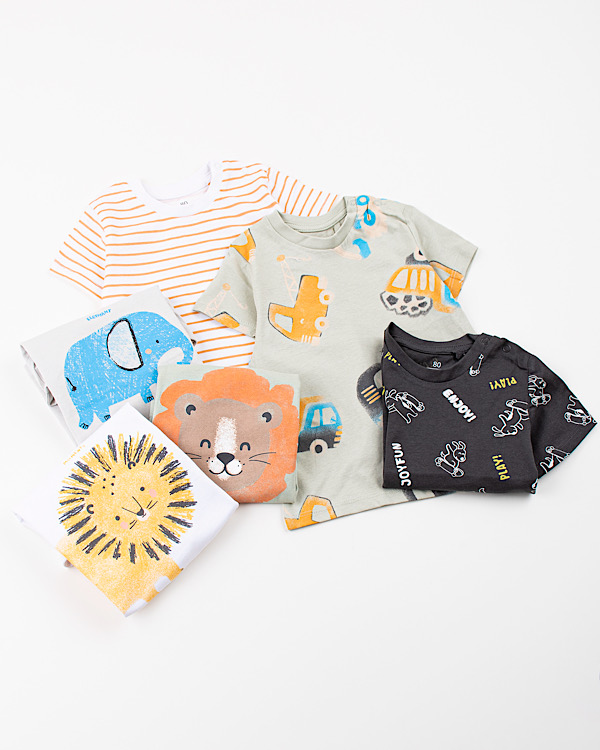 تیشرت طرح دار Baby Go کد M00190