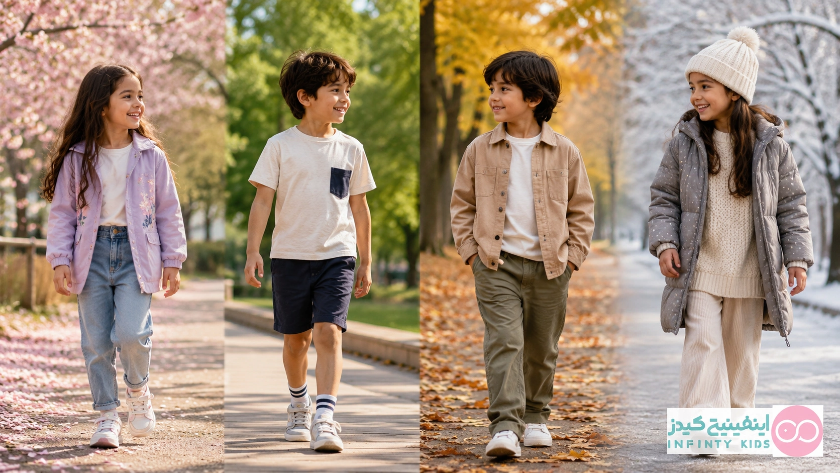 برای هر فصل چه لباسی برای کودک مناسب است؟