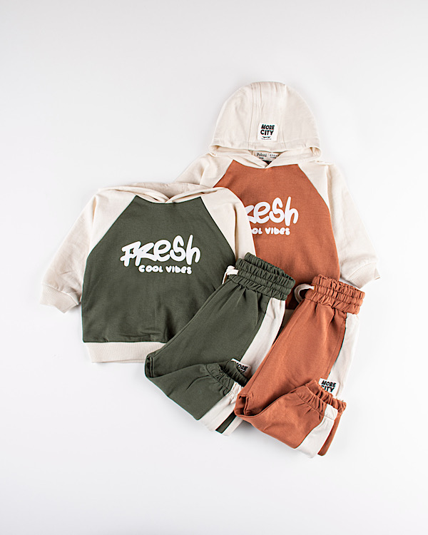 هودی شلوار poloni FResh کدM00268