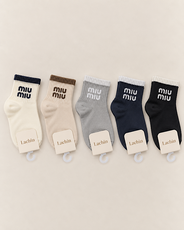 جوراب رنگی miu miu کد A000821